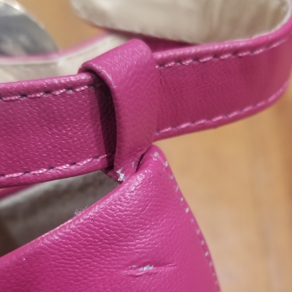 Raspberry Platform Pumps  size 10 - Picture 8 of 10